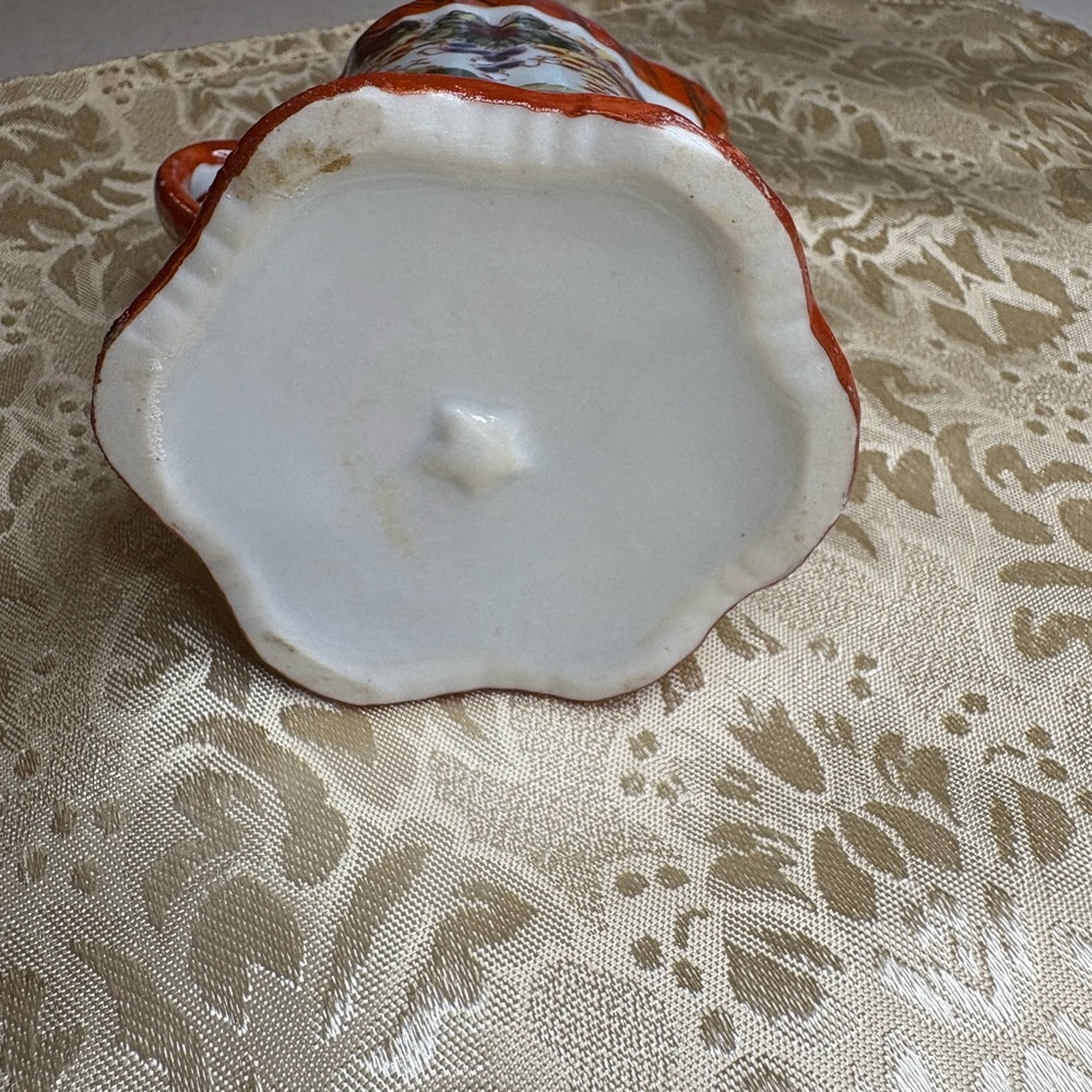 Antique Japanese Porcelain Creamer Pitcher - Picture 5 of 7